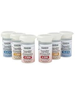 Antylia Control Company Oakton Traceable® One-Shot™ Buffer Solution Kit, Clear, pH 4.005, 7.000, and 10.012; 6 x 100 mL Vials