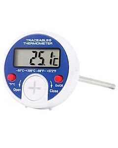 Antylia Control Company Traceable Digital Pocket Thermometer with Calibration; ±1°C accuracy
