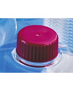 Corning Vented Easy Grip Polyethylene Roller Bottle Cap Individually