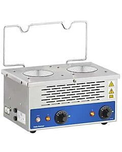Antylia Cole-Parmer Essentials EH-200-2-115 2-Well Macro-Kjeldahl Extraction Heater, 300 mL, US; 115 VAC