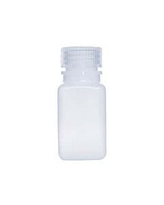 Antylia Cole-Parmer Essentials Square Wide-Mouth Plastic Bottle, HDPE, 60mL; 12/PK