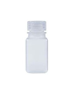 Antylia Cole-Parmer Essentials Square Wide-Mouth Plastic Bottle, PPCO, 60mL; 12/PK