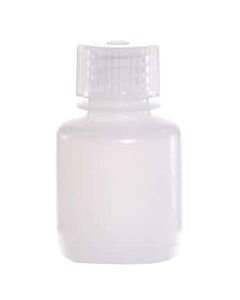 Antylia Cole-Parmer Essentials Economy Narrow-Mouth Plastic Bottle, HDPE, 30mL (1oz); 12/PK