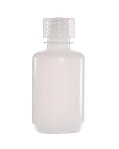 Antylia Cole-Parmer Essentials Economy Narrow-Mouth Plastic Bottle, HDPE, 60mL (2oz); 12/PK