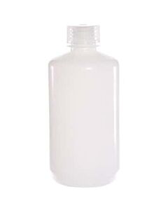 Antylia Cole-Parmer Essentials Economy Narrow-Mouth Plastic Bottle, HDPE, 250mL (8oz); 12/PK