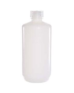 Antylia Cole-Parmer Essentials Economy Narrow-Mouth Plastic Bottle, HDPE, 500mL (16oz); 12/PK