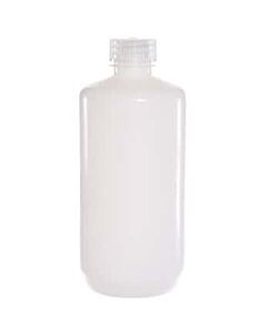 Antylia Cole-Parmer Essentials Economy Narrow-Mouth Plastic Bottle, HDPE, 500mL (16oz); 48/PK