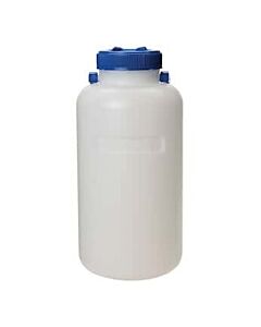 Antylia Cole-Parmer Essentials Wide Mouth Carboy, Heavy Walled HDPE, 5L