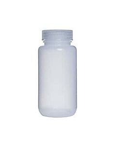 Antylia Cole-Parmer Essentials Wide-Mouth Plastic Bottle, LDPE, 250mL; 12/PK