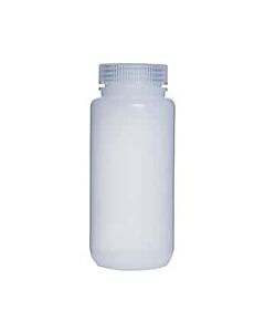 Antylia Cole-Parmer Essentials Wide-Mouth Plastic Bottle, LDPE, 500mL; 12/PK
