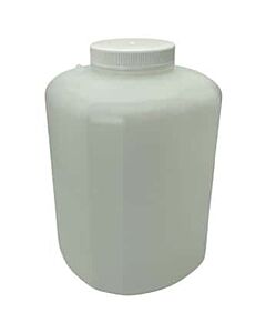 Antylia Cole-Parmer Essentials Wide-Mouth Plastic Jar, HDPE, 10000mL