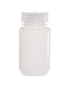 Antylia Cole-Parmer Essentials Wide-Mouth Plastic Bottle, HDPE, 125mL (4oz); 12/PK