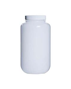 Antylia Cole-Parmer Essentials Wide-Mouth Plastic Bottle, HDPE, 4000mL