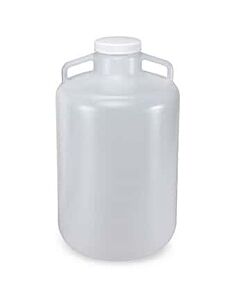 Antylia Cole-Parmer Essentials Wide-Mouth Carboy w/ Handles, LDPE; 20L (5 gal)