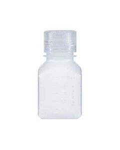 Antylia Cole-Parmer Essentials Autoclavable Media Bottles, Square Plastic, PPCO, 125 mL (4.2 oz); 12/Pk