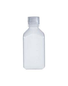 Antylia Cole-Parmer Essentials Autoclavable Media Bottles, Square Plastic, PPCO, 500 mL (16.9 oz); 12/Pk