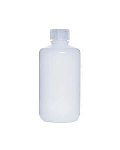 Antylia Cole-Parmer Essentials Narrow-Mouth Transport Plastic Bottle, HDPE, 250mL; 12/PK