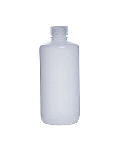 Antylia Cole-Parmer Essentials Narrow-Mouth Transport Plastic Bottle, HDPE, 500mL; 12/PK