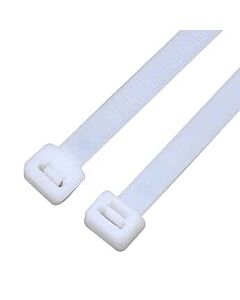 Antylia Cole-Parmer Essentials 120 Pound Nylon Cable/Zip Ties, 14.5" L, White; 50/PK