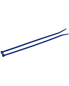 Antylia Cole-Parmer Essentials 18 Pound Nylon Cable Zip Ties, 4" L, Blue; 1000/PK