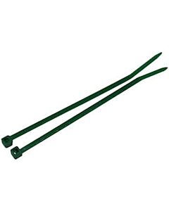 Antylia Cole-Parmer Essentials 18 Pound Nylon Cable Zip Ties, 4" L, Green; 1000/PK