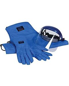 Antylia Cole-Parmer Essentials Cryogenic Safety Kit; Medium Gloves, 42" Long Apron, and Face Shield