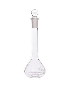 Antylia Cole-Parmer Essentials Class A Volumetric Flask with Glass Stopper, 20 mL; 2/PK
