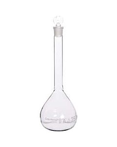 Antylia Cole-Parmer Essentials Class A Volumetric Flask with Plastic Stopper, 200 mL; 2/PK