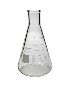 Antylia Cole-Parmer Essentials Class A, Type 1 Glass Erlenmeyer Flasks, 1000 mL (32 oz); 6/Pk