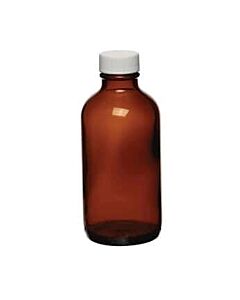 Antylia Cole-Parmer Essentials Narrow-Mouth Bottle, Amber Glass, 60mL; 24/CS