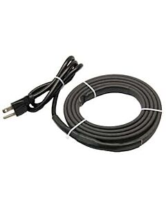 Antylia Cole-Parmer Essentials BriskHeat FFSL81-75 Speedtrace Extreme Heating Cable, 8 Watts/ft, 120V, 75ft with Plug