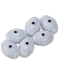 Antylia Cole-Parmer Essentials AT60065 Magnetic Stir Bars, PTFE Coated, 40 x 8 mm; 5/PK