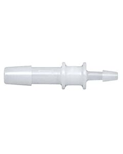 Antylia Cole-Parmer Hose Barb Fitting, Straight Reducer, HDPE, Cleanroom Packed, 1/4" ID x 1/8" ID; 10/Pk