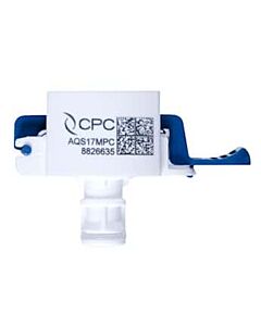 Antylia Cole-Parmer CPC (Colder) AseptiQuik S® Quick-Disconnect Fitting, Low-Flow, Genderless Insert, High-Temperature Polycarbonate, MPC Insert; 1/Ea