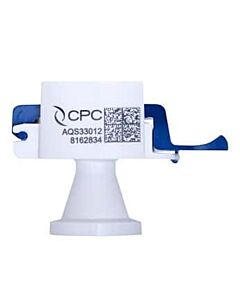 Antylia Cole-Parmer CPC (Colder) AseptiQuik S® Quick-Disconnect Fitting, Low-Flow, Genderless Sanitary Adapter, Polycarbonate, 1/4" Sanitary; 1/Ea
