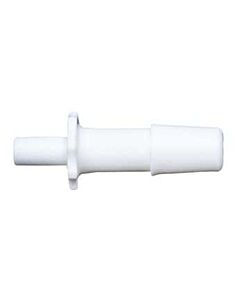 Antylia Cole-Parmer Luer to Hose Barb Fitting, Straight Adapter, White Nylon, Cleanoom Packed, Male Slip Luer x 1/8" ID; 10/PK