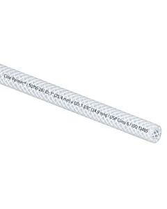 Antylia Cole-Parmer Reinforced TPE Tubing, Clear, 1" ID x 1-3/8" OD; 25 Ft