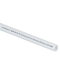 Antylia Cole-Parmer Reinforced TPE Tubing, Clear, 1/4" ID x 1/2" OD; 15 Ft