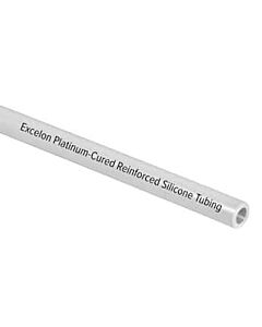 Antylia Cole-Parmer Excelon Platinum-Cured Silicone Tubing, Clear, 70A, 0.625" ID X 0.875" OD; 50 Ft