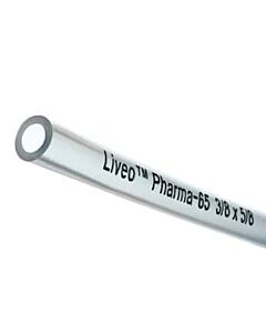 Antylia Cole-Parmer DuPont Liveo Pharma-65 Platinum-Cured Silicone Tubing, 3/16" ID x 3/8" OD; 50 Ft