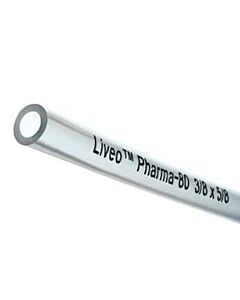Antylia Cole-Parmer DuPont Liveo Pharma-80 Platinum-Cured Silicone Tubing, 1/4" ID x 1/2" OD; 50 Ft