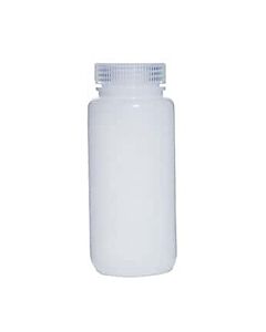 Antylia Cole-Parmer Essentials Wide-Mouth Transport Plastic Bottle, HDPE,500mL; 12/PK