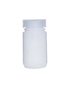 Antylia Cole-Parmer Essentials Fluorinated HDPE Wide-Mouth Plastic Bottle, 125mL; 12/PK