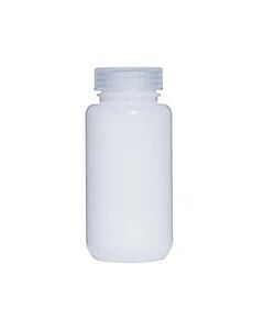 Antylia Cole-Parmer Essentials Fluorinated HDPE Wide-Mouth Plastic Bottle, 250mL; 12/PK