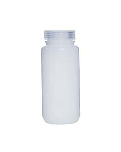 Antylia Cole-Parmer Essentials Fluorinated HDPE Wide-Mouth Plastic Bottle, 500mL; 12/PK