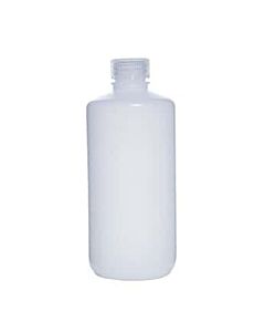 Antylia Cole-Parmer Essentials Fluorinated HDPE Narrow-Mouth Plastic Bottle, 500mL; 12/PK