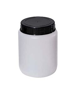 Antylia Cole-Parmer Essentials Cylindrical Jar, HDPE; 120 mL; 10/pk