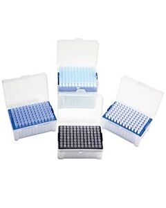 Antylia Cole-Parmer Essentials Universal Pipette Tips with Filter, Sterile, 1250 μL; 10 Racks x 96 Tips