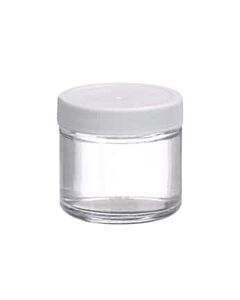 Antylia Cole-Parmer Essentials Pre-Cleaned EPA Sample Jar, Clear Glass, 30mL (1 oz); 48/CS