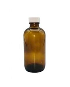 Antylia Cole-Parmer Essentials Pre-Cleaned EPA Narrow-Mouth Bottle, Amber Glass, 125mL (4 oz); 24/CS